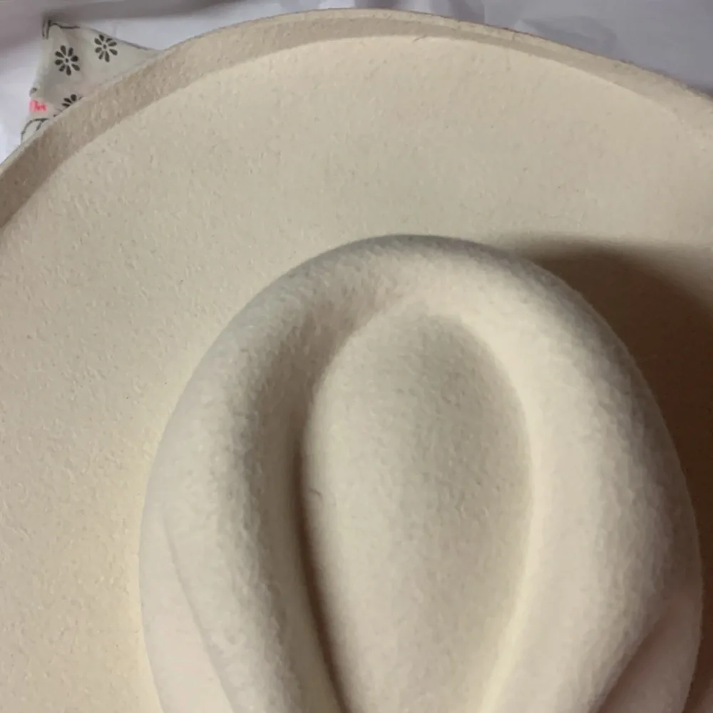 Free people lack of color melodic fedora new with tags size small needs reshape